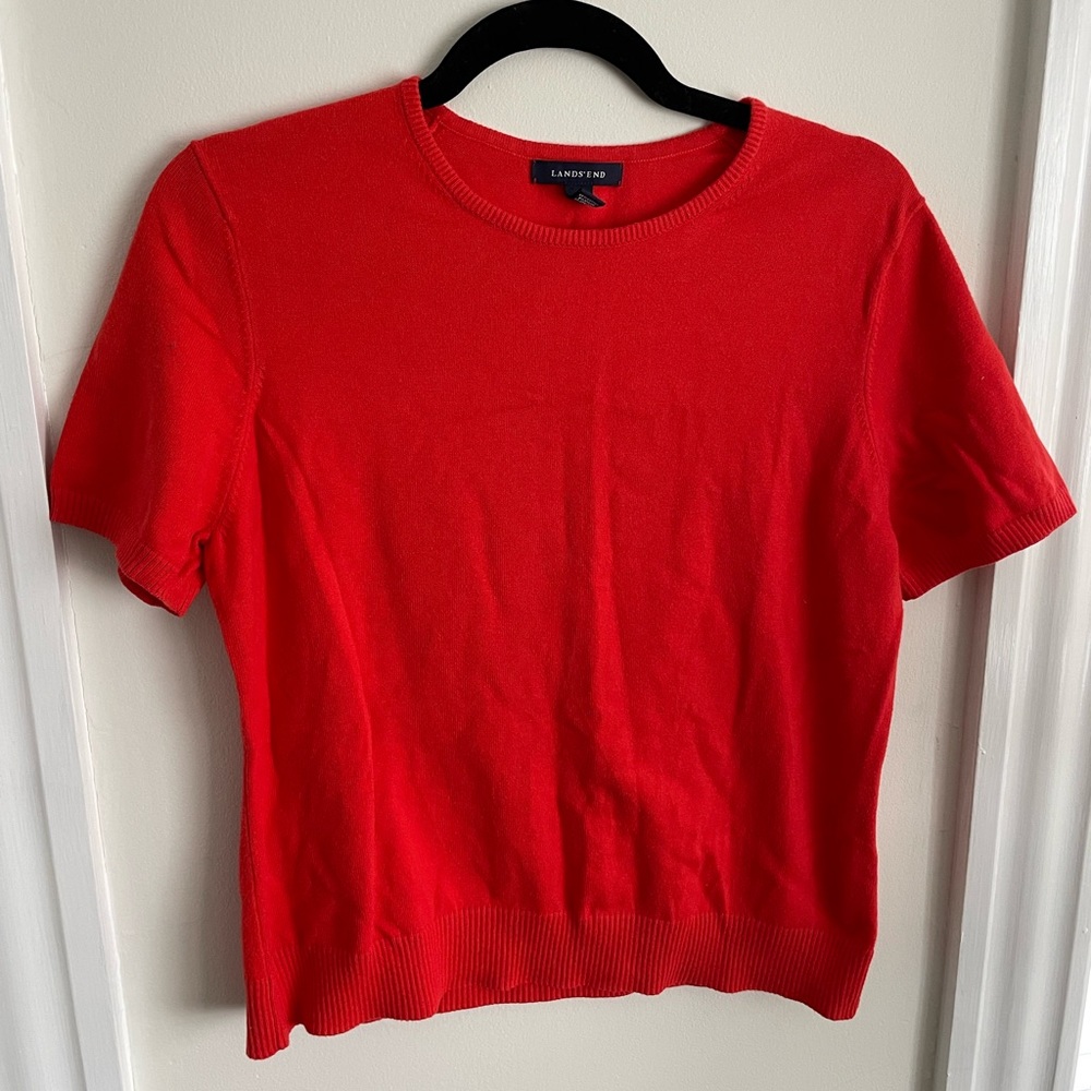 Lands End Sweater Tee